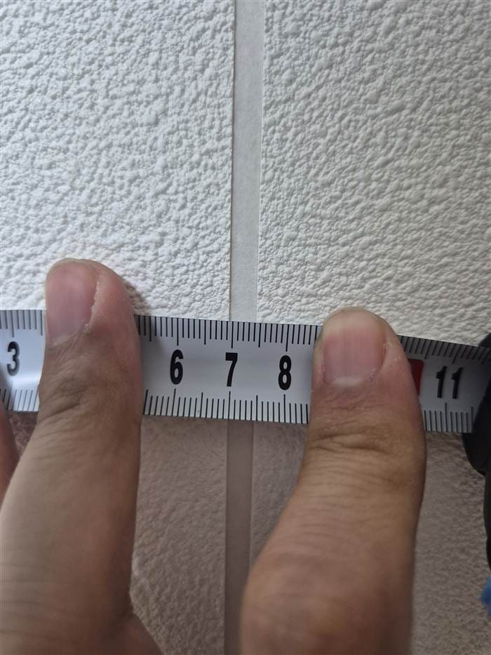 이음새가 벌어져서 속이 보임 (풀 문제) 사례 사진